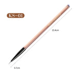 Pennello per nail art con setole in nylon 21cm