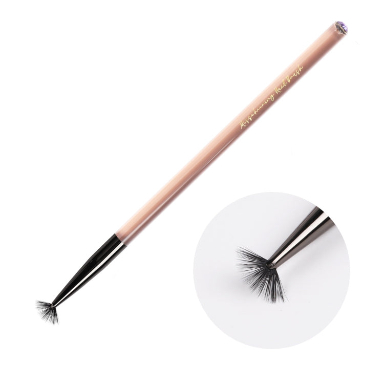 Pennello per penna acrilica color tè Pennello per unghie di bellezza Penna per pittura a colori Penna per terapia della luce