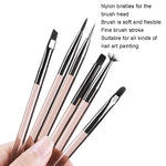 Pennello per nail art con setole in nylon 21cm