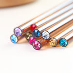 Pennello per nail art con setole in nylon 21cm