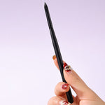 Set 10 pennelli per nail art con manico in legno