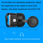 Occhiali VR 3D con cuffie integrate per smartphone 4,7-7,2 pollic