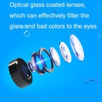 Occhiali VR 3D con cuffie integrate per smartphone 4,7-7,2 pollic