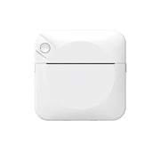 Stampante per etichette mini tascabile Bluetooth C17 Stampante termica senza inchiostro Stampante fotografica wireless, White, Pink, Blue