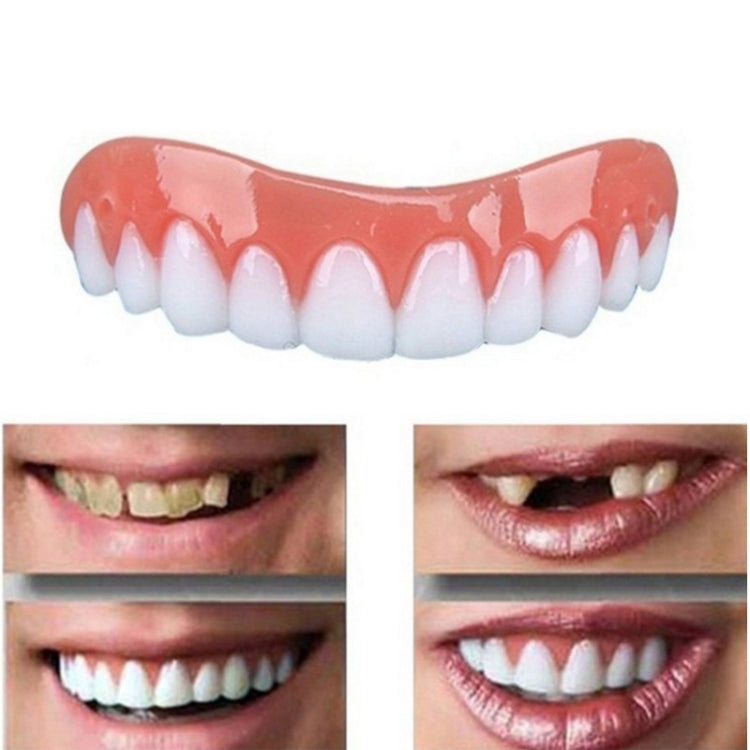 5pcs Strumento di bellezza Denti finti Sorriso istantaneo Comfort Fit Flex Copertura per denti finti