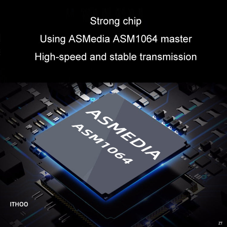 JMB582 M2 KEY-M NVME PCI-E alla scheda di trasferimento del disco rigido SATA3.0, M2 KEY-M NVME PCI-E To SATA3.0