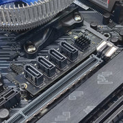 JMB582 M2 KEY-M NVME PCI-E alla scheda di trasferimento del disco rigido SATA3.0, M2 KEY-M NVME PCI-E To SATA3.0