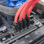 JMB582 M2 KEY-M NVME PCI-E alla scheda di trasferimento del disco rigido SATA3.0, M2 KEY-M NVME PCI-E To SATA3.0