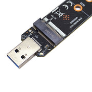 ENCNVME-R33 USB 3.2 Gen 2 10Gbps a NVMe M.2 Adattatore SSD Chip RTL9210 per chiave M M2 NVMe, ENCNVME-R33