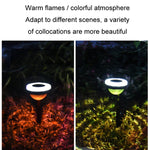Lampada da terra LED solare doppia sorgente per esterni