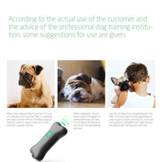 Dispositivo ad ultrasuoni portatile per addestramento cani D9