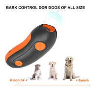 Ultrasonic Pet Trainer Handheld Sonic Dog Repeller Addestratore di cani elettronico portatile, D2
