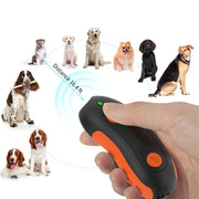 Ultrasonic Pet Trainer Handheld Sonic Dog Repeller Addestratore di cani elettronico portatile, D2