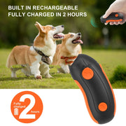 Ultrasonic Pet Trainer Handheld Sonic Dog Repeller Addestratore di cani elettronico portatile, D2