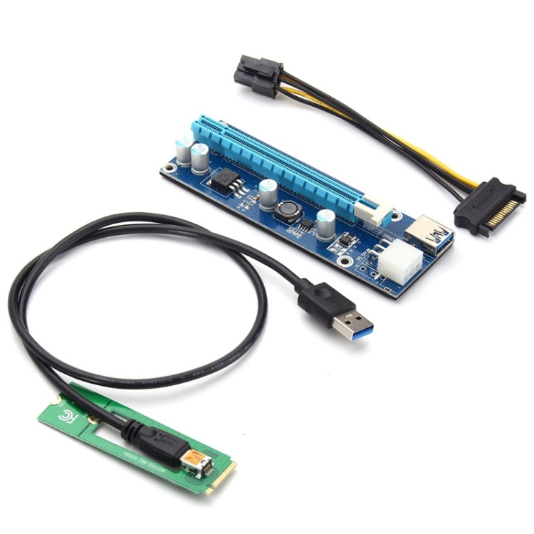 PCE164P-N03 VER006C Riser Mini PCI-E da 1X a 16X per scheda immagine esterna per laptop, Blue Board 6pin, Blackboard 6pin, Blackboard 4pin, M2 To 6pin