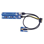 PCE164P-N03 VER006C Riser Mini PCI-E da 1X a 16X per scheda immagine esterna per laptop, Blue Board 6pin, Blackboard 6pin, Blackboard 4pin, M2 To 6pin