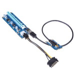 PCE164P-N03 VER006C Riser Mini PCI-E da 1X a 16X per scheda immagine esterna per laptop, Blue Board 6pin, Blackboard 6pin, Blackboard 4pin, M2 To 6pin