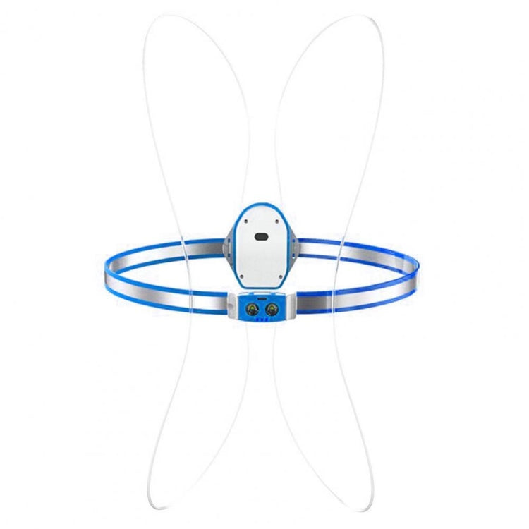 Luce da petto con cinturino per luce da corsa ricaricabile tramite USB