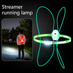 Luce da petto con cinturino per luce da corsa ricaricabile tramite USB