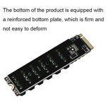 M2 M-KEY PCIE 3.0 a SATA6G Scheda di espansione di trasferimento Scheda di espansione del disco rigido a 6 porte, 6 Port