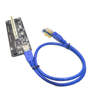 Riser Card Extend Adapter Aggiungi scheda di espansione per computer PC, PCI-E 1X To Single PCI, PCI-E 1X To Dual PCI, PCI-E 1X To Single PCI With baffle