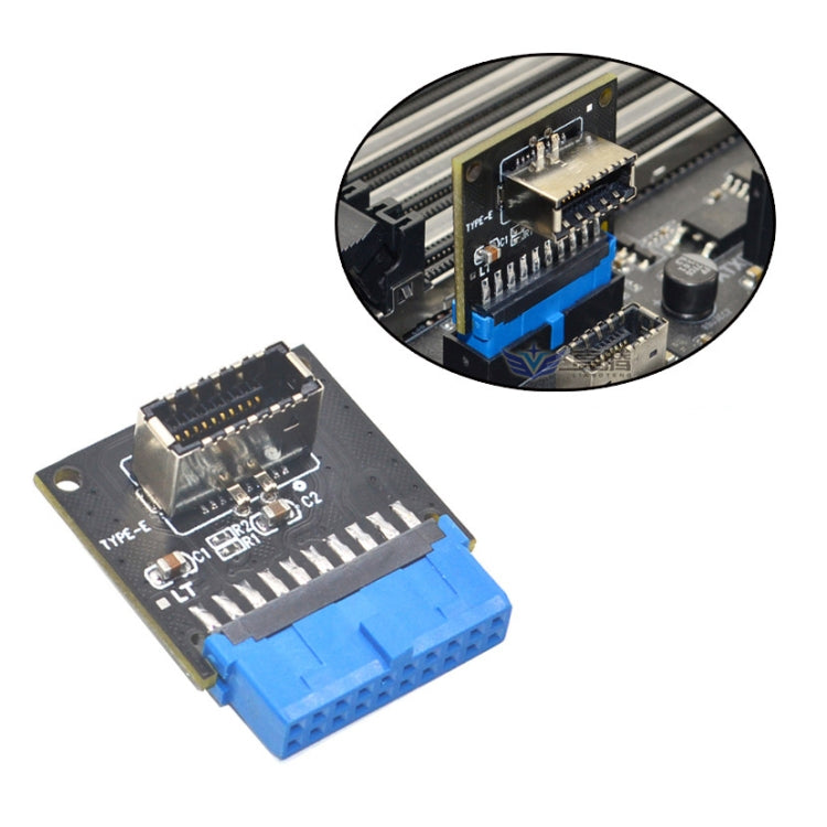 USB 3.0 19PIN Header to Type-E Front A-Key Interface Estende le porte USB al PC, USB 3.0 19PIN   Outward, USB 3.0 19PIN   Up-high, USB 3.0 19PIN   Upward