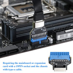 USB 3.0 19PIN Header to Type-E Front A-Key Interface Estende le porte USB al PC, USB 3.0 19PIN   Outward, USB 3.0 19PIN   Up-high, USB 3.0 19PIN   Upward