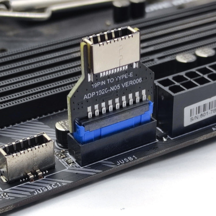 USB 3.0 19PIN Header to Type-E Front A-Key Interface Estende le porte USB al PC, USB 3.0 19PIN   Outward, USB 3.0 19PIN   Up-high, USB 3.0 19PIN   Upward