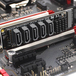 M.2 NVME-PCIE X4 / X8 / X16 Rotor SATA 5 Port Transfer Card JMB585 Chip