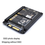 Scheda di trasferimento da MSATA a SATA3 Unità a stato solido SSD a scheda di conversione dell'interfaccia 6G, MSATA To SATA3