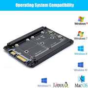 Scheda di trasferimento da MSATA a SATA3 Unità a stato solido SSD a scheda di conversione dell'interfaccia 6G, MSATA To SATA3