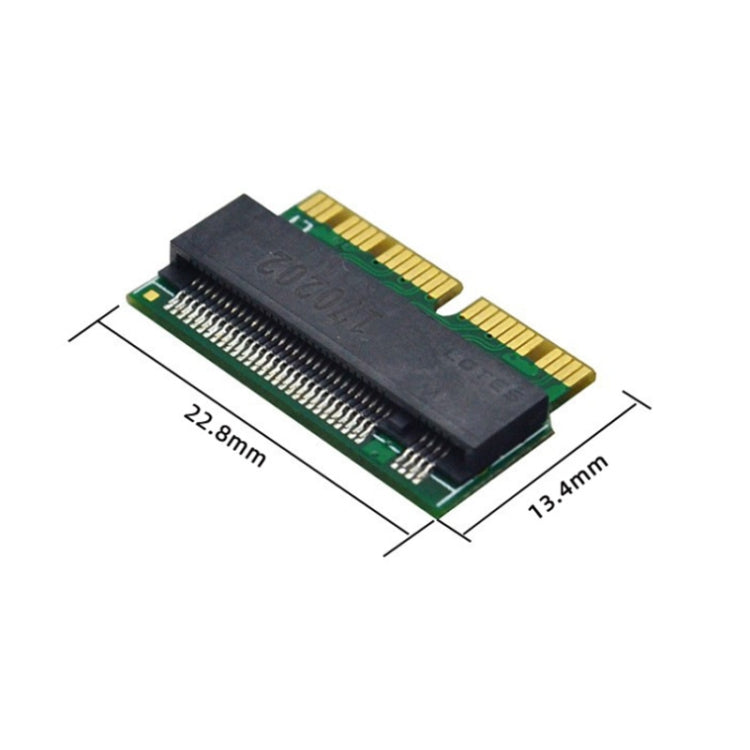 Adattatore SSD M.2 PCIE NVME per MacBook Air Pro Retina metà 2013-2017, M.2 PCIE NVME SSD Green, M.2 PCIE NVME SSD Black