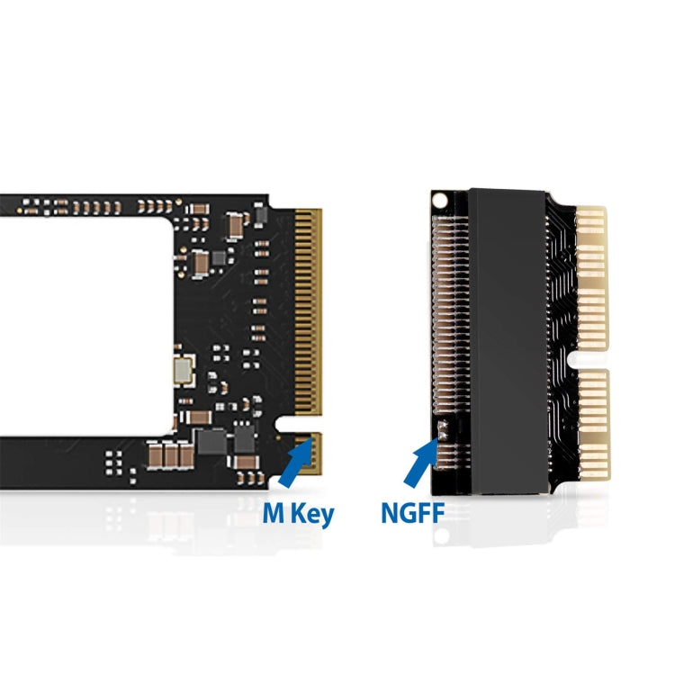 Adattatore SSD M.2 PCIe NVMe per MacBook Air e Pro Retina