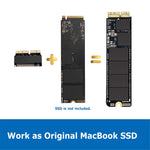 Adattatore SSD M.2 PCIe NVMe per MacBook Air e Pro Retina