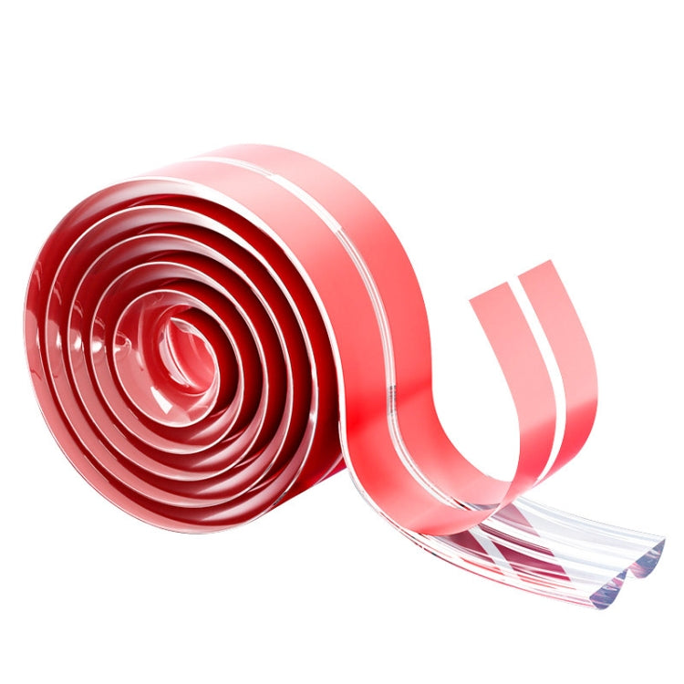 Protezione per bordi morbidi per mobili in striscia anticollisione trasparente per uso domestico in PVC, 1 cm x 1 m, 1 cm x 2 m, 1.5 cm x 1 m, 1.5 cm x 2 m, 2 cm x 1 m, 2 cm x 2 m