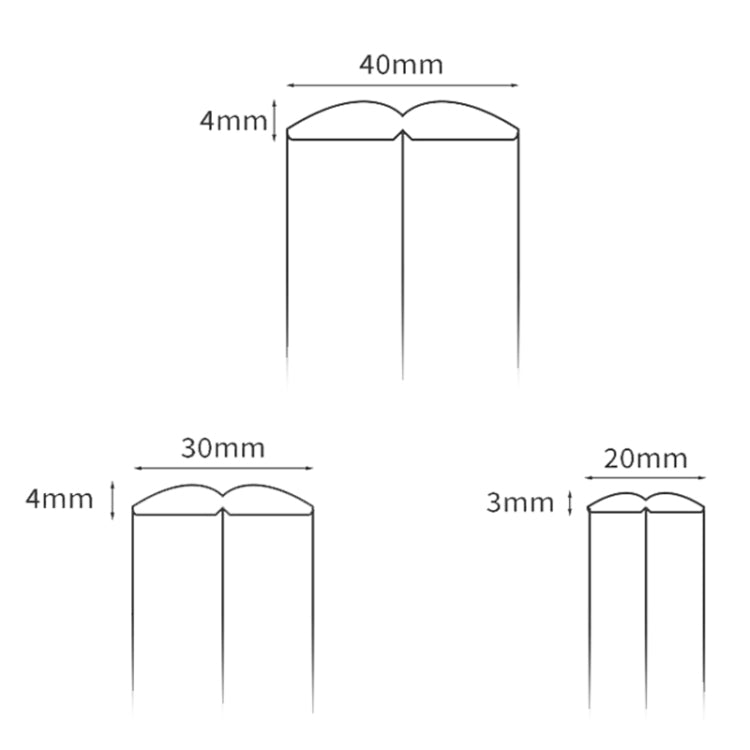 Protezione per bordi morbidi per mobili in striscia anticollisione trasparente per uso domestico in PVC, 1 cm x 1 m, 1 cm x 2 m, 1.5 cm x 1 m, 1.5 cm x 2 m, 2 cm x 1 m, 2 cm x 2 m