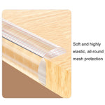 Protezione per bordi morbidi per mobili in striscia anticollisione trasparente per uso domestico in PVC, 1 cm x 1 m, 1 cm x 2 m, 1.5 cm x 1 m, 1.5 cm x 2 m, 2 cm x 1 m, 2 cm x 2 m