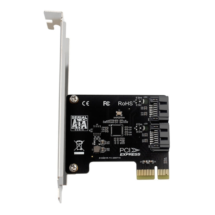 Scheda di espansione PCIE 5 porte SATA 3.0 Scheda di conversione telaio desktop computer da 6 Gbps