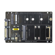 Scheda SATA 22PIN a MSATA o M.2 NGFF SATA Scheda convertitore SSD 2 in 1, Only Card, With SATA 22pin Cable, With USB 3.0 Cable