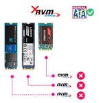 Scheda SATA 22PIN a MSATA o M.2 NGFF SATA Scheda convertitore SSD 2 in 1, Only Card, With SATA 22pin Cable, With USB 3.0 Cable