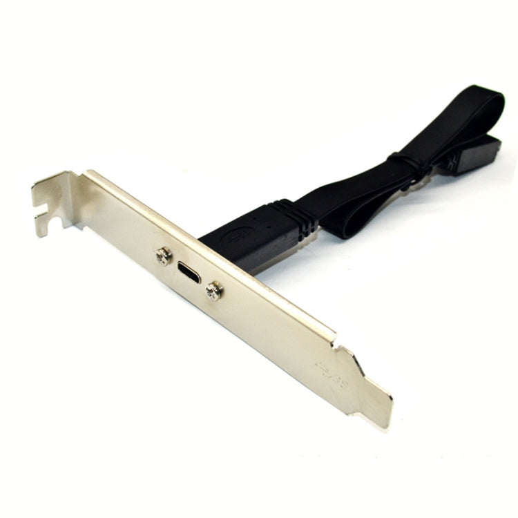 Intestazione pannello USB 3.1 Type E a USB-C con bracket