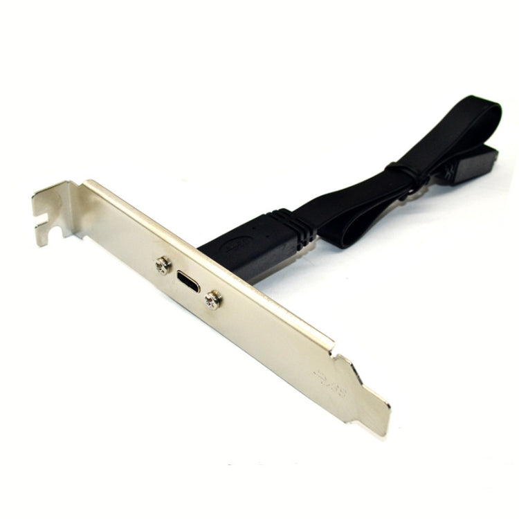 Intestazione pannello USB 3.1 Type E a USB-C con bracket