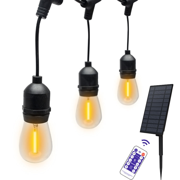 Luci a stringa solari RGB 14,6 metri per esterni IP65