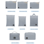 BUBM 8 pz/set Multifunzionale Valigia Da Viaggio Abbigliamento Ordinamento Sacchetto di Immagazzinaggio