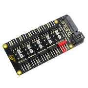 PWM Fan Hub Desktop Computer CPU Fan Expander Supporta 3Pin e 4Pin, PH35