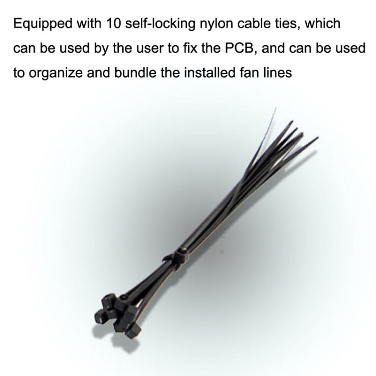 PWM Fan Hub Desktop Computer CPU Fan Expander Supporta 3Pin e 4Pin, PH35