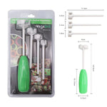 2 set 4 in 1 di verdure scavatrici di frutta che scavano gadget da cucina