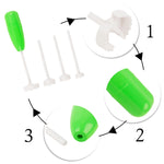 2 set 4 in 1 di verdure scavatrici di frutta che scavano gadget da cucina