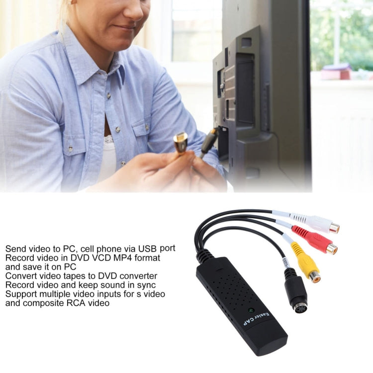 Scheda acquisizione video USB 2.0 con chip 008