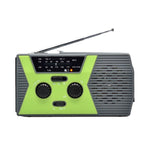 Radio di emergenza portatile solare a manovella 2000mAh